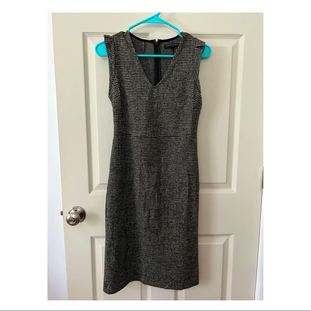 Cute work dress with flutter sleeves